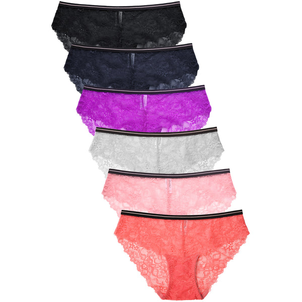 MAMIA LADIES LACE BIKINI PANTY (LP9105LK) – Uni Hosiery Co Inc.