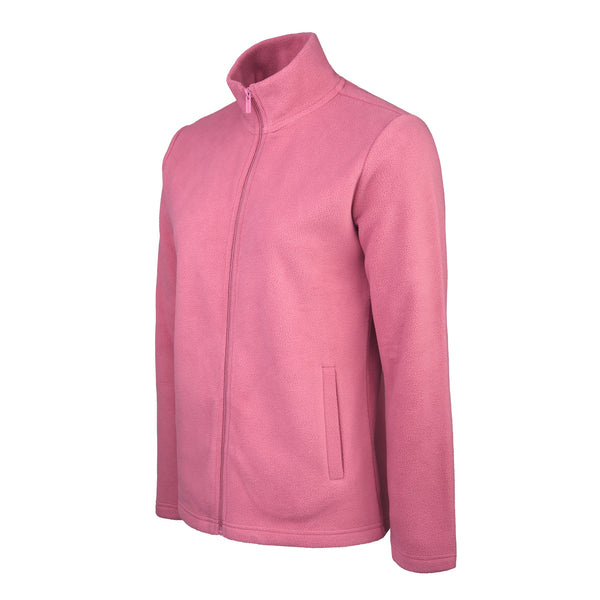 SOFRA LADIES POLAR FLEECE JACKET (LPF200/X_D.ROSE) – Uni Hosiery