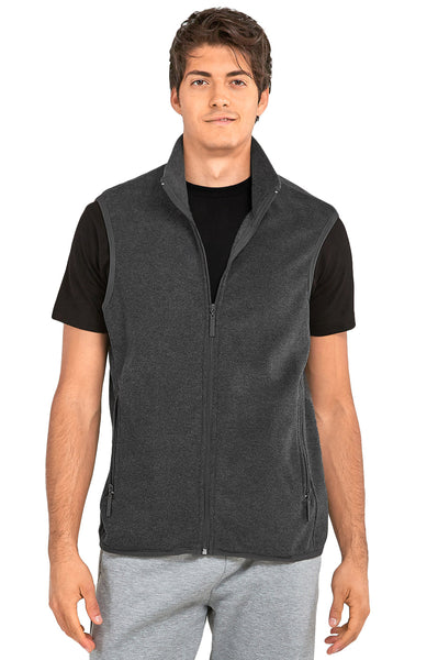 KNOCKER MEN'S POLAR FLEECE VEST (PF1500_CH/GR) – Uni Hosiery Co Inc.