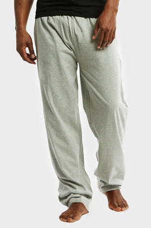 COTTONBELL MEN'S KNITTED PAJAMA PANTS (MPP200C_H.GRY)