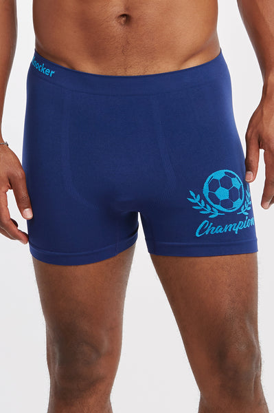 KNOCKER MEN'S SEAMLESS BOXER BRIEFS (MS063M) – Uni Hosiery Co Inc.
