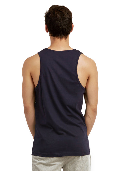COTTONBELL MEN'S HEAVY TANK TOP (MT200C_NAVY) – Uni Hosiery Co Inc.