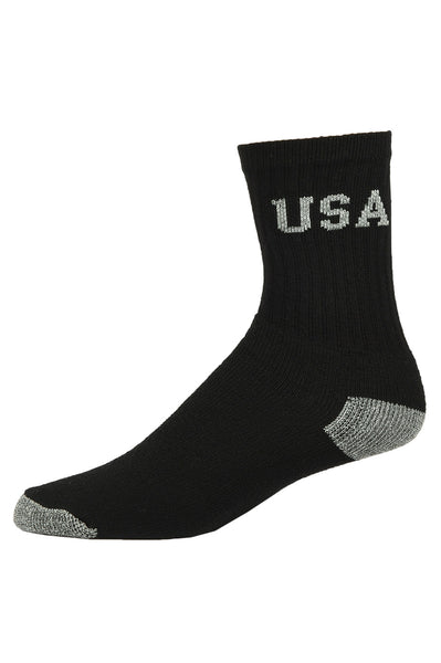 POWER CLUB CREW SPORTS SOCKS (PC274_B/GHTU) – Uni Hosiery Co Inc.