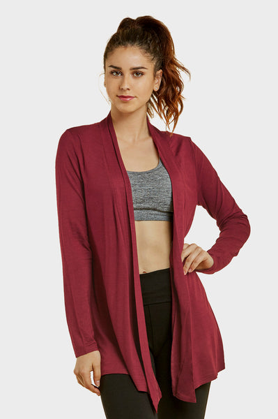 asfashion online - Women's Plus Size Boyfriend Open Front Jersey asfashion online - Women's Plus Size Boyfriend Open Front Jersey