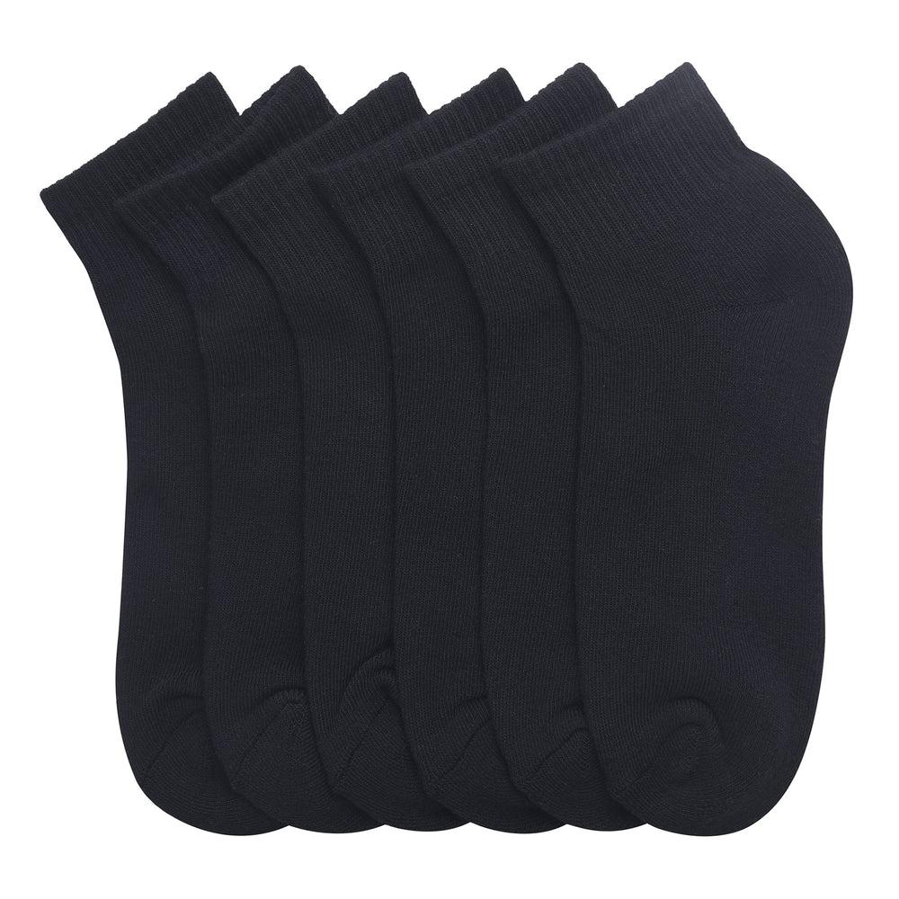 KNOCKER BOY'S AND MEN'S HALF CUSHIONED QUARTER SOCKS (BC)