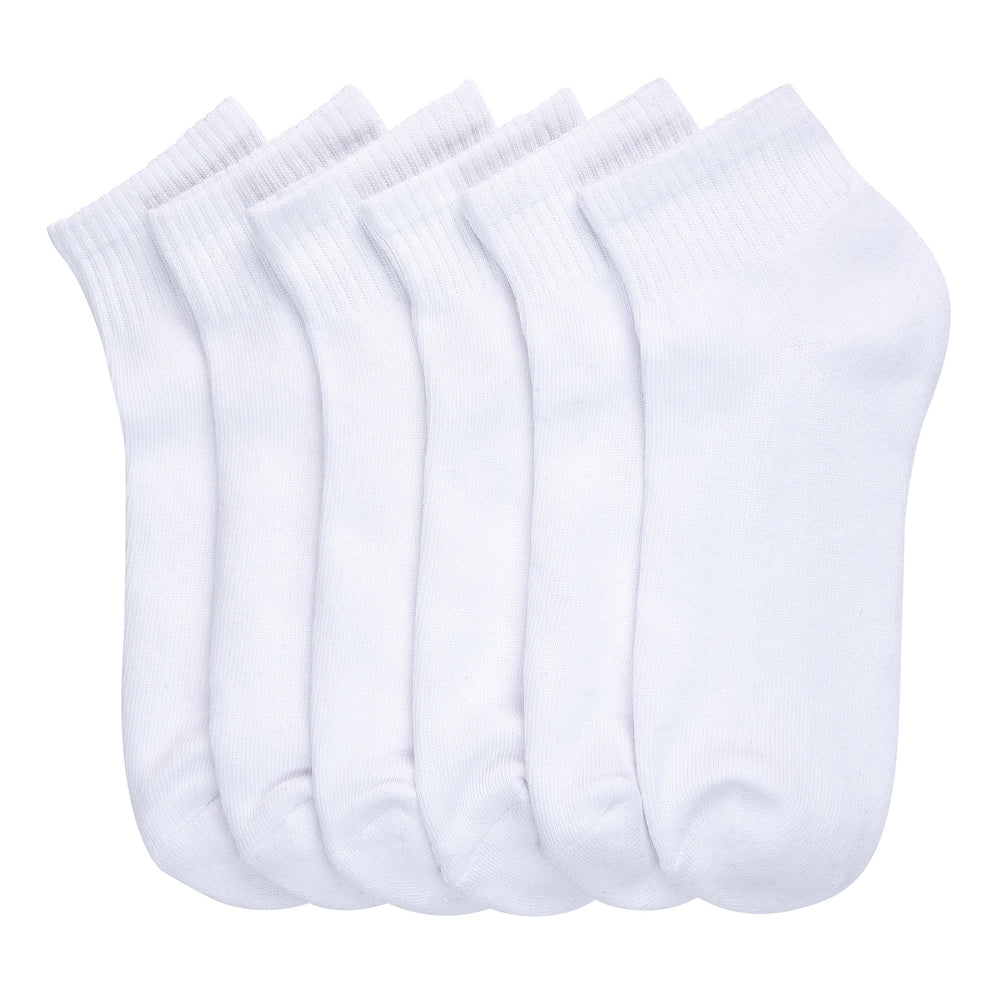 KNOCKER BOY'S AND MEN'S HALF CUSHIONED QUARTER SOCKS (WC)