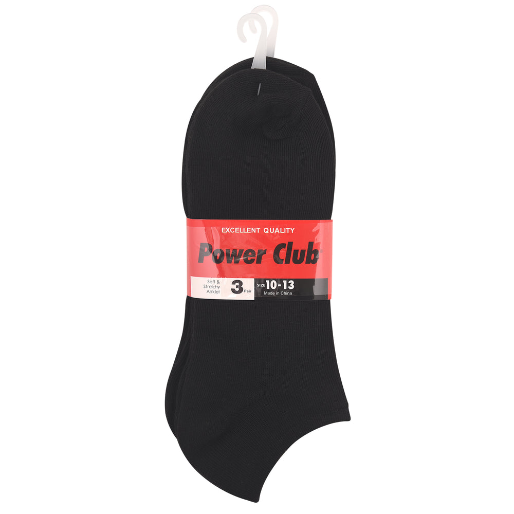 MAMIA NO SHOW PLAIN BLACK SOCKS (70033_BT-D)
