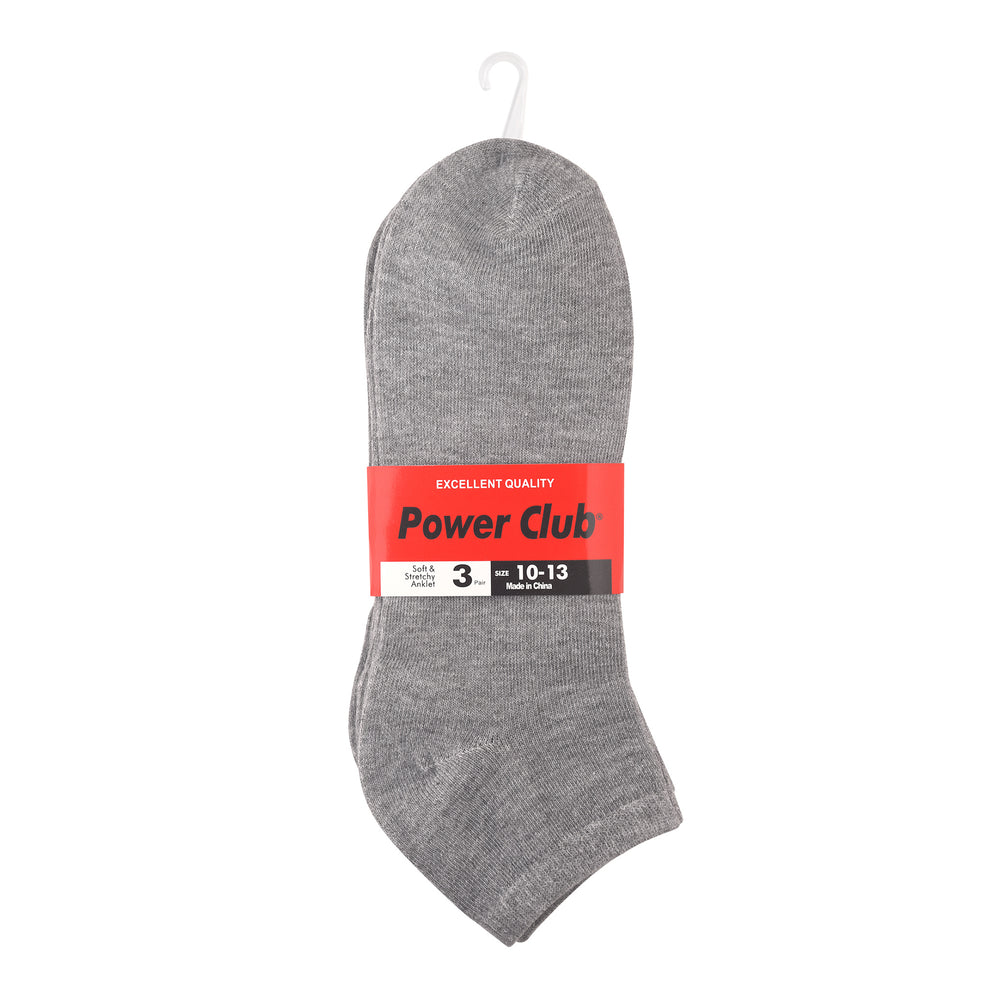 MAMIA LOW CUT PLAIN GRAY SOCKS (70033_G/P)