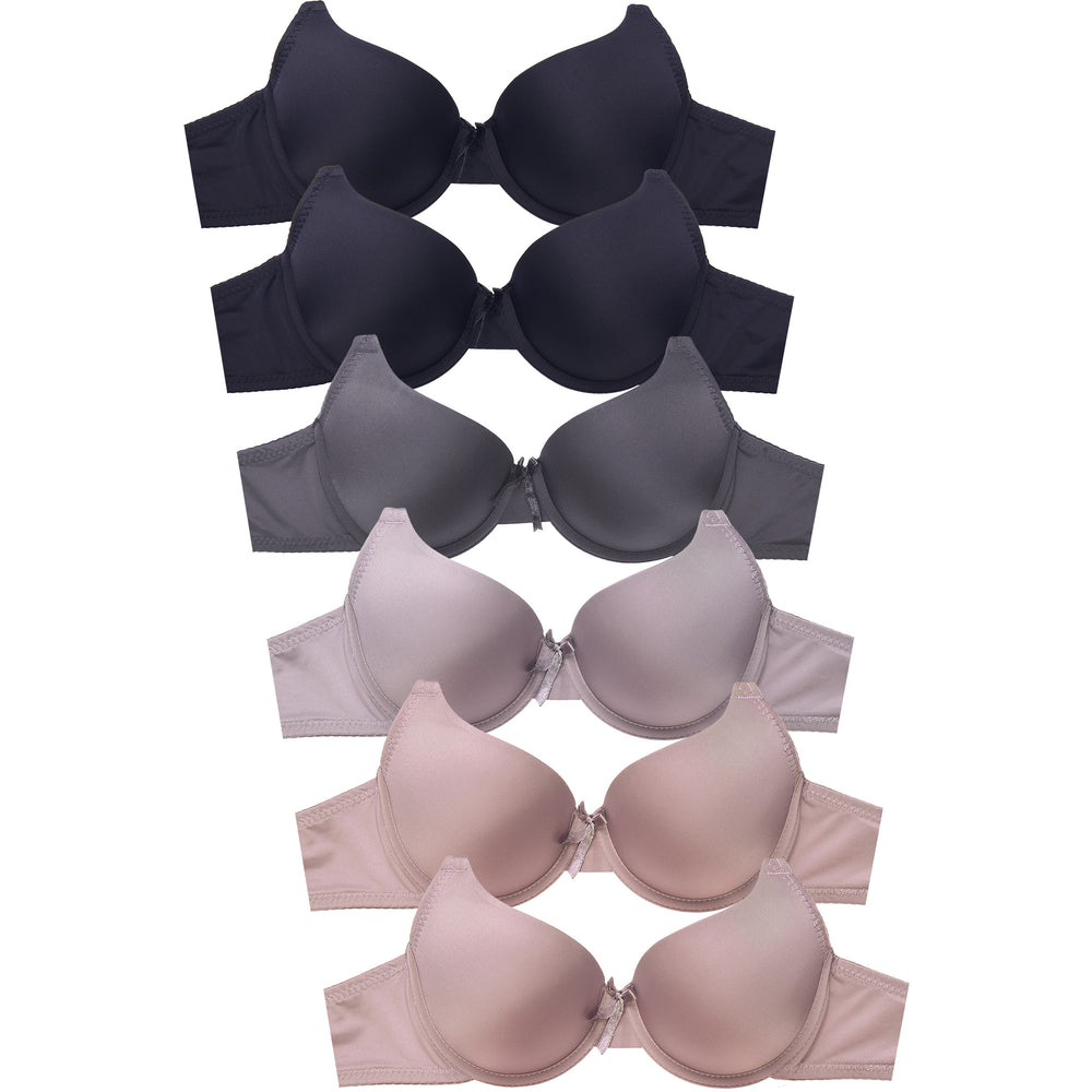 
            
                Load image into Gallery viewer, MAMIA LADIES FULL CUP PLAIN BRA (BR4190P2)
            
        