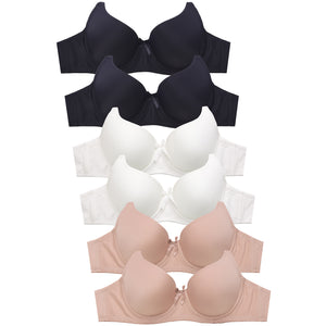 MAMIA LADIES FULL CUP PLAIN BRA (BR4250P3)