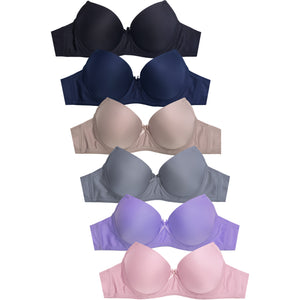 Heather Grey Bra With Pink Bow-30A