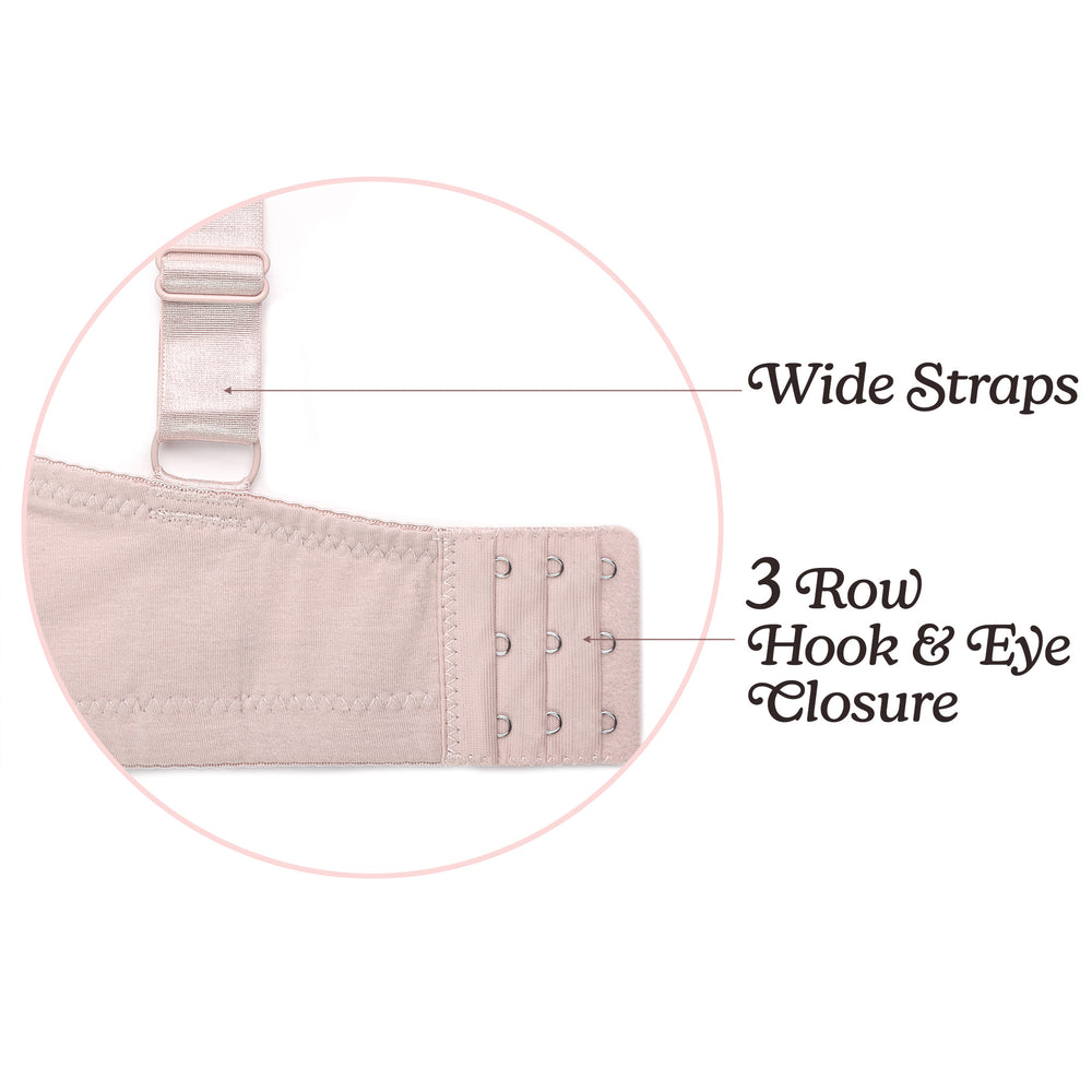 SOFRA LADIES COTTON PLAIN DD CUP BRA (BR4360PD2)