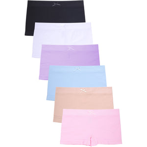 SOFRA GIRL'S SEAMLESS BOYSHORTS(GPS048D)