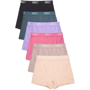 SOFRA LADIES COTTON BOYSHORTS PANTY (LP1664CB)