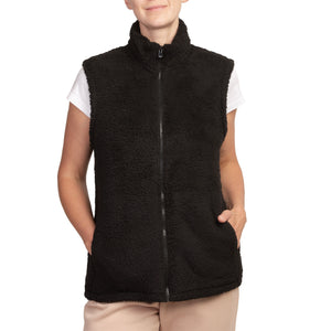 SOFRA LADIES SHERPA VEST (LSV100)