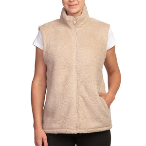 SOFRA LADIES SHERPA VEST (LSV100)