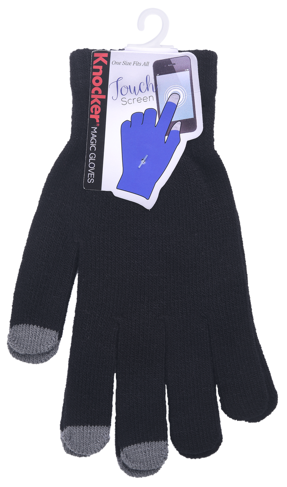 Knocker Men's Touch Screen Magic Gloves (MG300_Asst)