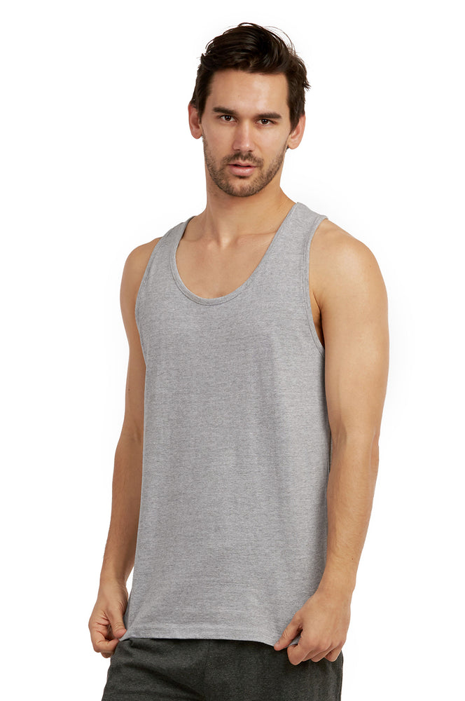 KNOCKER MEN'S HEAVY TANK TOP (MT200_H.GRY) – Uni Hosiery Co Inc.