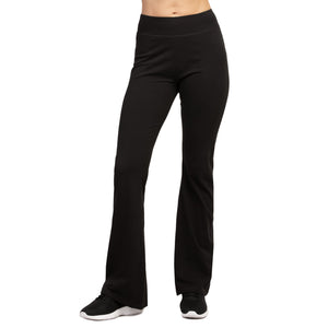 SOFRA LADIES YOGA PANTS (WP1000) - BLACK/CHC.GR/H.GREY