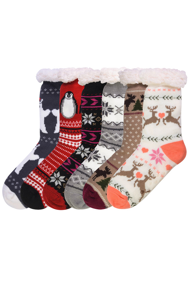 MOPAS COZY THERMAL NON-SKID SOCKS (40302_WINTER) – Uni Hosiery Co