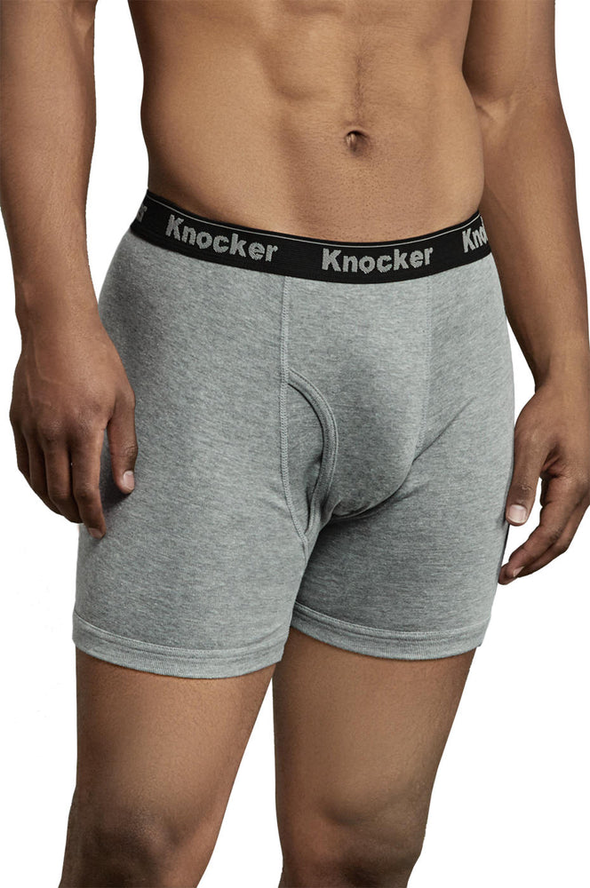Knocker Men's Cotton Knit Boxers Size M - at -  