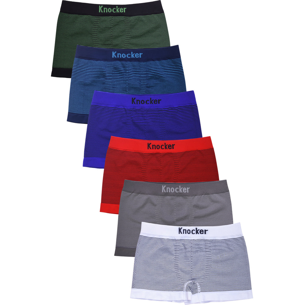 
            
                Load image into Gallery viewer, KNOCKER BOY&amp;#39;S SEAMLESS BOXER BRIEFS (BPS015)
            
        