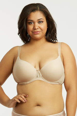
            
                Load image into Gallery viewer, SOFRA LADIES COTTON PLAIN D CUP BRA (BR4208PD1)
            
        