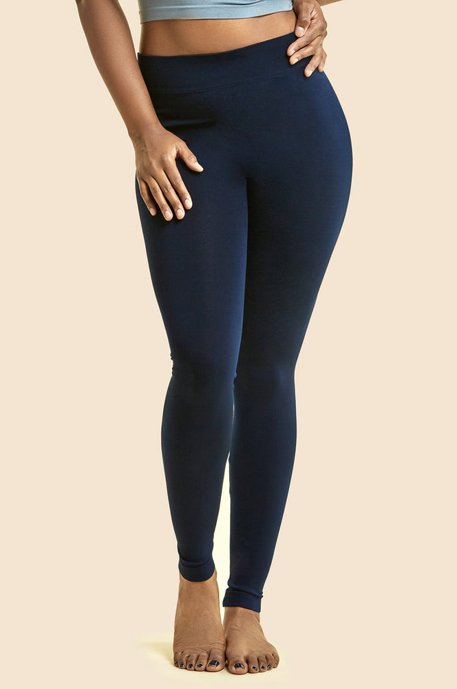 SOFRA Womens Plus Size Leggings Full Length High Waist Pants