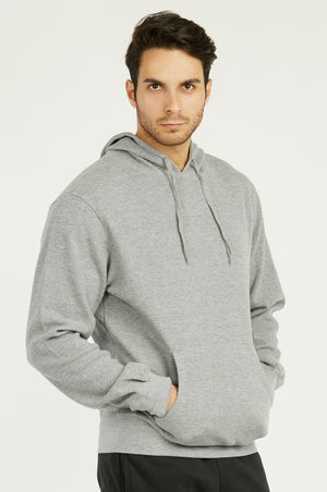 
            
                Load image into Gallery viewer, KNOCKER MEN&amp;#39;S WAFFLE FABRIC PULLOVER HOODIE (HD1100_H.GRY)
            
        