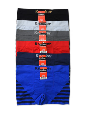 
            
                Load image into Gallery viewer, KNOCKER JUNIOR SEAMLESS BOXER BRIEFS (JPS004)
            
        