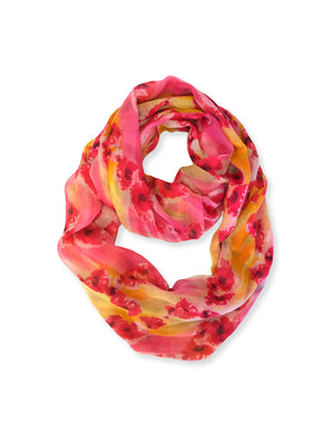 
            
                Load image into Gallery viewer, SOFRA LIGHTWEIGHT INFINITY SCARF (LS001_POPPIES)
            
        
