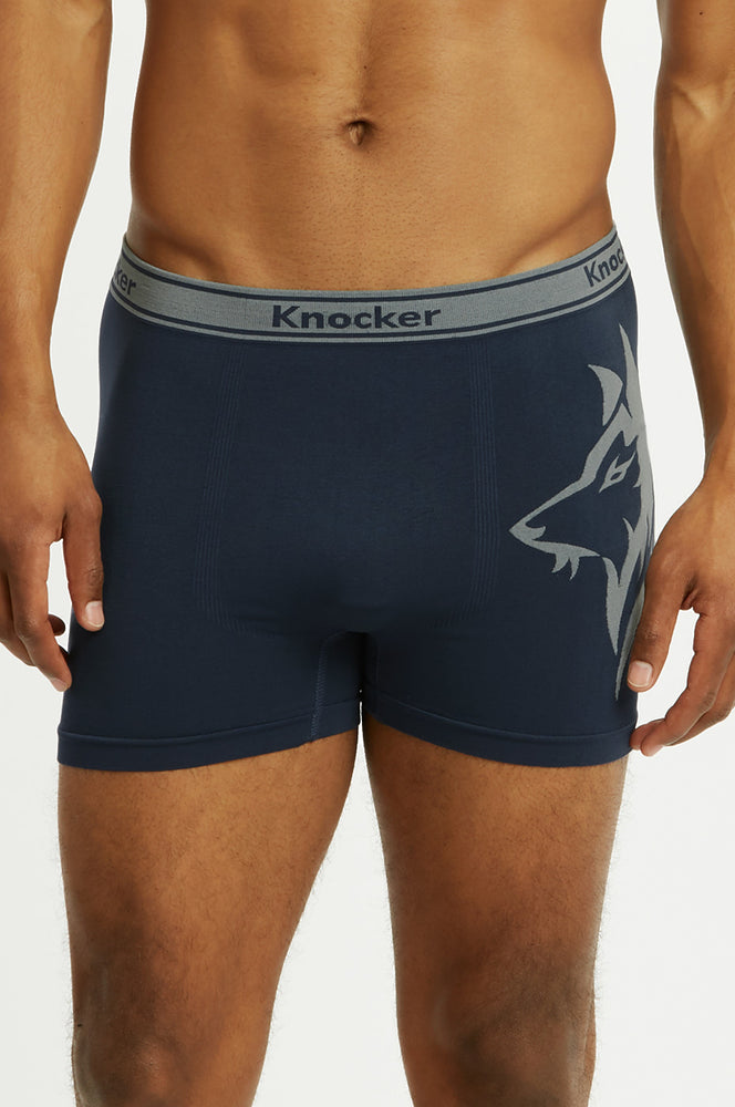 
            
                Load image into Gallery viewer, KNOCKER MEN&amp;#39;S SEAMLESS BOXER BRIEFS (MS058M)
            
        