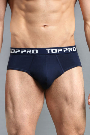 
            
                Load image into Gallery viewer, TOP PRO MEN&amp;#39;S STRETCH BIKINI BRIEFS (TUB400_NAVY)
            
        