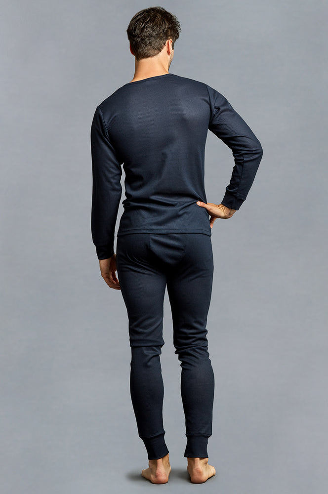 Men's Thermals Black Underwear