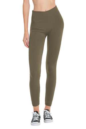 
            
                Load image into Gallery viewer, SOFRA LADIES FLEECE LINED LEGGINGS (TX700)
            
        