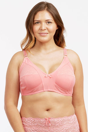 SOFRA LADIES FULL CUP NO WIRE MAMA BRA,WIDE STARP (BR1535N2)
