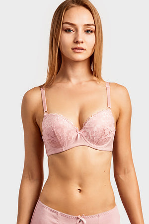 
            
                Load image into Gallery viewer, MAMIA LADIES LACE PUSH-UP BRA (BR4152LPU3)
            
        