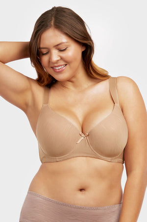 288 Wholesale Sofra Ladies Full Cup Plain Bra C Cup - at
