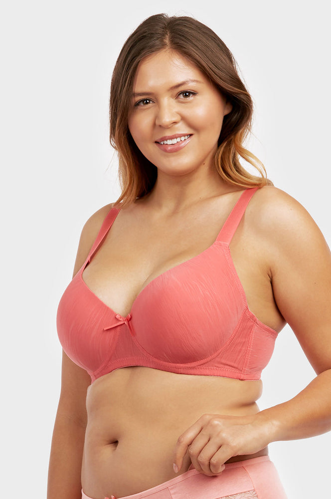 Sofra BR4208PD1 - 42D Womens Full Coverage Bra - D Cup Style Intimate Sets,  Size 42D - Pack of 6
