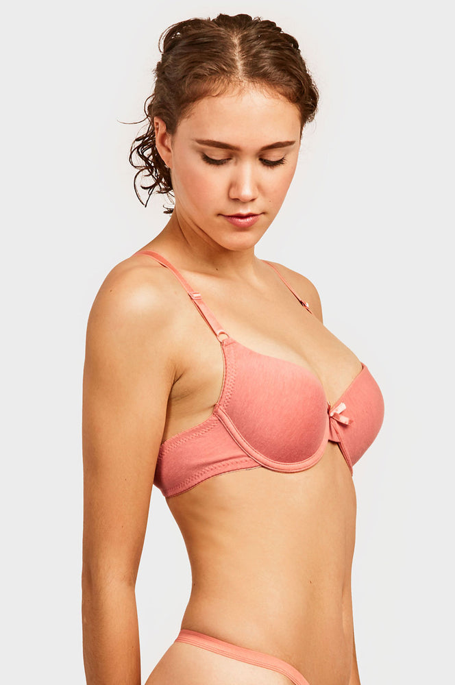 
            
                Load image into Gallery viewer, MAMIA LADIES FULL CUP COTTON PLAIN BRA (BR4336P)
            
        