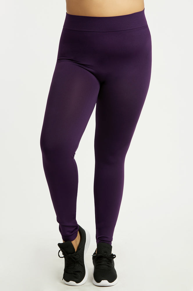 SOFRA Womens Plus Size Leggings Full Length High Waist Pants – Kurvy Girl  Boutique