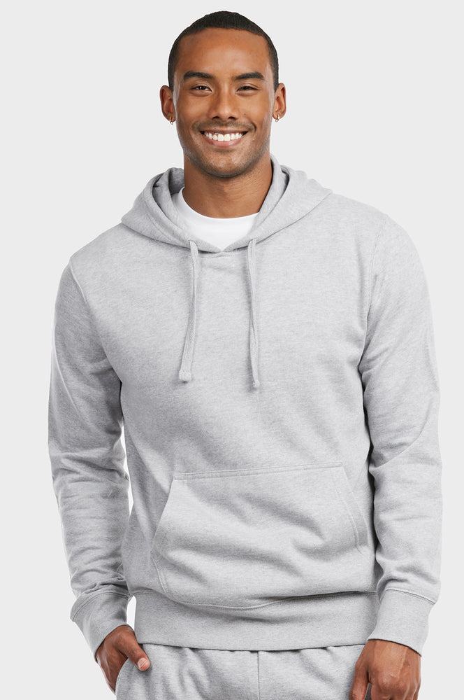 
            
                Load image into Gallery viewer, ET TU MEN&amp;#39;S LIGHTWEIGHT FLEECE PULLOVER HOODIE (HD1020E_H.GRY)
            
        