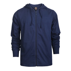 
            
                Load image into Gallery viewer, ET TU MEN&amp;#39;S COTTON JERSEY HOODIE JACKET (HD4100E_NAVY)
            
        