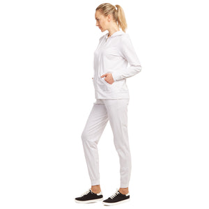 
            
                Load image into Gallery viewer, SOFRA LADIES SINGLE JERSEY ZIP-UP HOODIE JACKET (HDC7000A/XA_WHITE)
            
        
