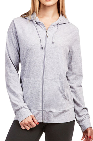
            
                Load image into Gallery viewer, COTTONBELL LADIES SINGLE JERSEY ZIP-UP HOODIE JACKET (HDC7000C_H.GRY)
            
        