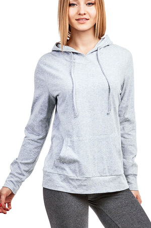 
            
                Load image into Gallery viewer, COTTONBELL LADIES SINGLE JERSEY PULLOVER HOODIE (HDC7001C_H.GRY)
            
        