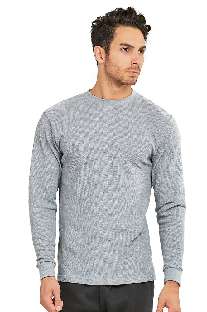 
            
                Load image into Gallery viewer, COTTONBELL MEN&amp;#39;S HEAVY THERMAL (KHT001C_H.GRY)
            
        