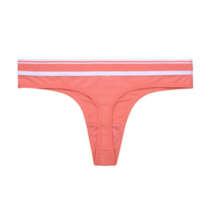 
            
                Load image into Gallery viewer, SOFRA LADIES COTTON THONG PANTY (LP1551CT4)
            
        