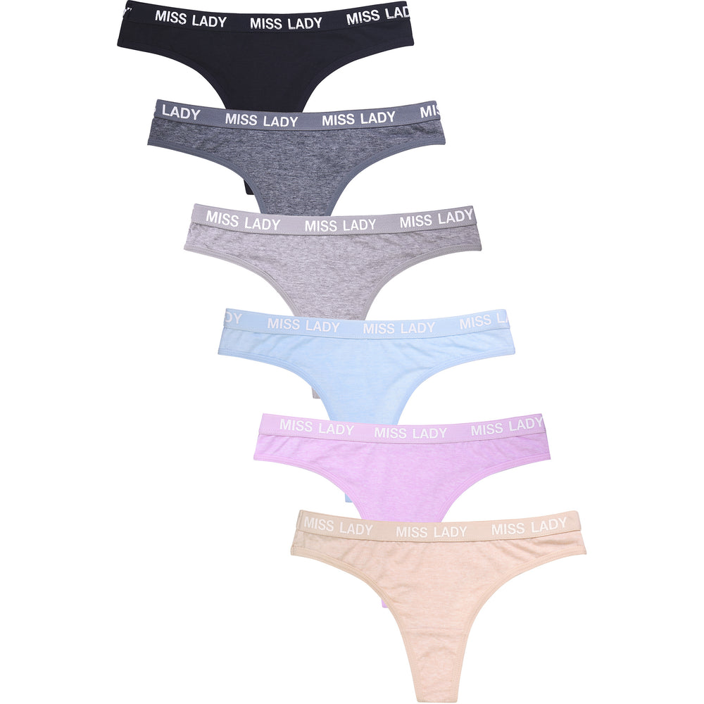 Victoria's Secret Thong Panties Seamless Stretch Logo Underwear
