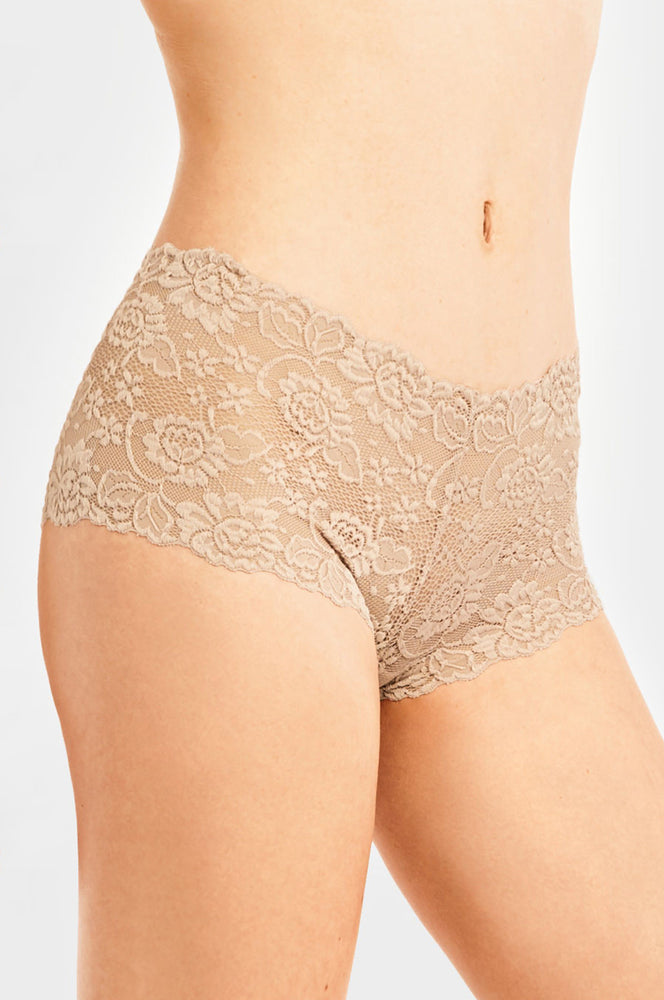 SOFRA LADIES LACE HIPSTER PANTY (LP7984LH2)
